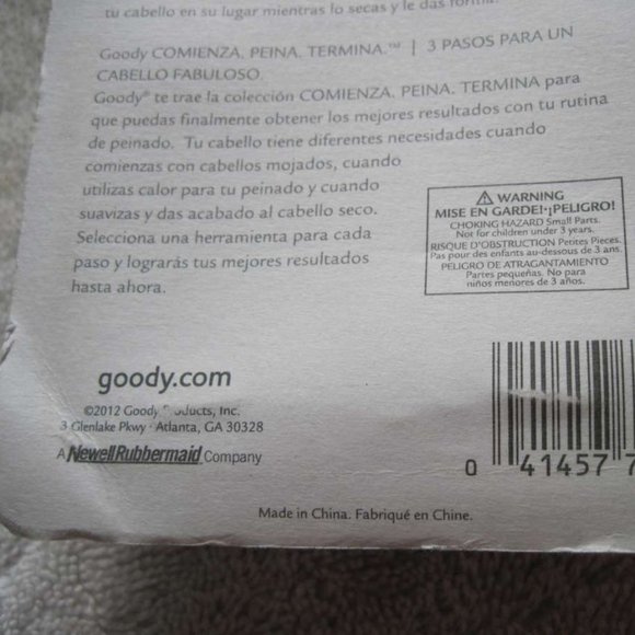 6 Goody Plastic 4 1/2" Sectioning Hair Clips Allergy Fasten Section Secure 2012 - Picture 16 of 16